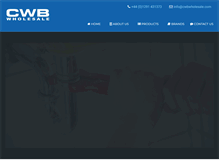 Tablet Screenshot of cwbwholesale.com
